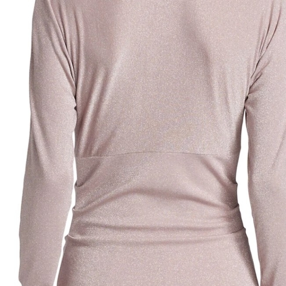 Chiara Boni Alva Sugar Shimmer Top Made In Italy Worn 1x - Picture 9 of 9